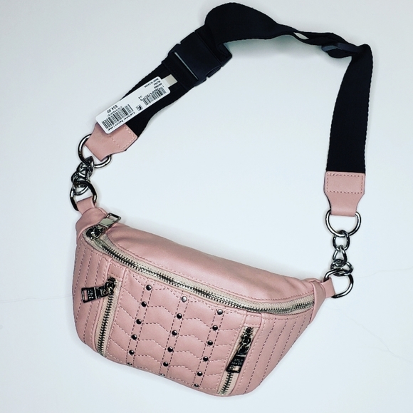 Steve Madden Studded Faux Leather Belt Bag - Picture 2 of 3